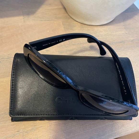 Authentic Chanel Rectangle Sunglasses main image 6
